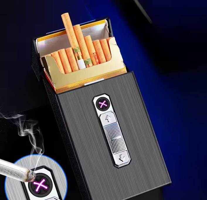 One Device, Two Functions: Rechargeable Lighter & Phone Holder