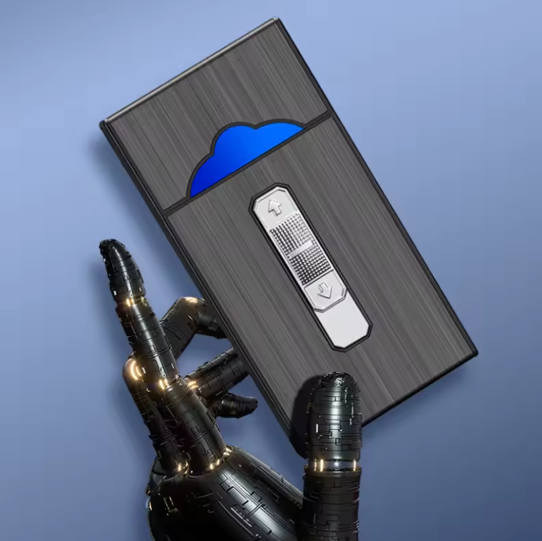 One Device, Two Functions: Rechargeable Lighter & Phone Holder