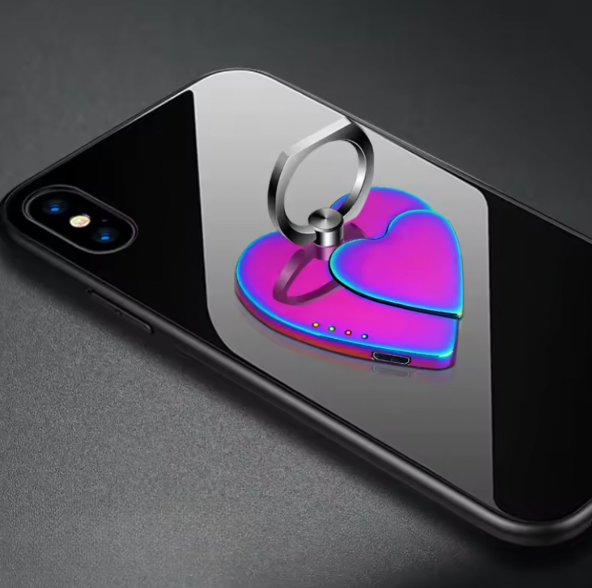 One Device, Two Functions: Rechargeable Lighter & Phone Holder