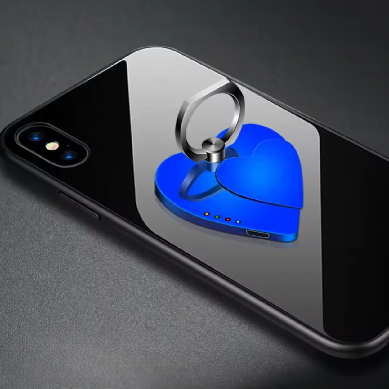 One Device, Two Functions: Rechargeable Lighter & Phone Holder