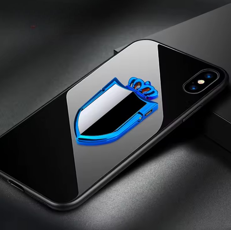 One Device, Two Functions: Rechargeable Lighter & Phone Holder