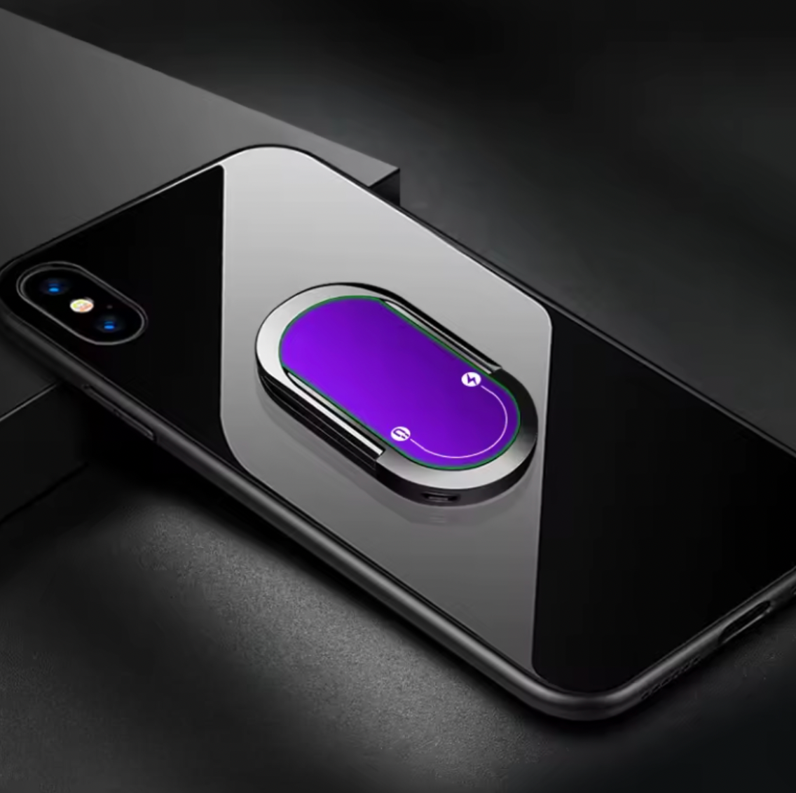 One Device, Two Functions: Rechargeable Lighter & Phone Holder